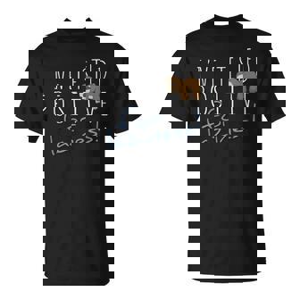 I’Ve Tested Positive For Laziness Sleeping Kawaii Sloth T-Shirt | Mazezy