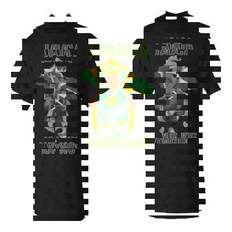 Jamaica Young King Proud Jamaican Flag For Boys T-Shirt | Seseable UK