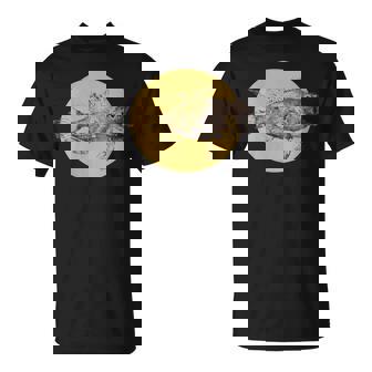 Japan Fish Print Gyotaku Japanese Traditional Art Fisherman T-Shirt | Mazezy