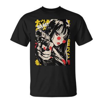 Japan Streetwear Cyberpunk Y2k Hip Hop Techwear Manga Anime T-Shirt - Seseable