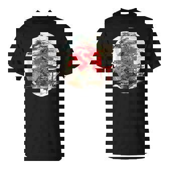 Japanese Bonsai Tree In Japanese Zen Buddhist Enso Circle Tank Top T-Shirt | Mazezy