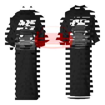 Japanese MX5 NA Red JDM T-Shirt | Mazezy