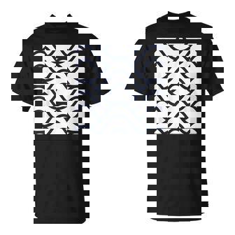 Japanese Sea Wave Pattern For Sailor Seaman Fisherman T-Shirt | Mazezy