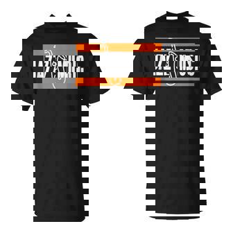 Jazz Music Saxophone Bold Retro Vibe Graphic Tank Top T-Shirt | Mazezy