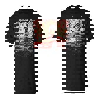 JDM Sports Car Anime Cat T-Shirt | Mazezy