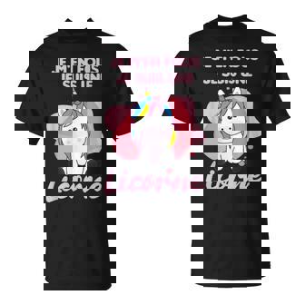 Je M'en Fous Jeuis Une Licorne Douce Licorne T-Shirt - Cadeauxyz