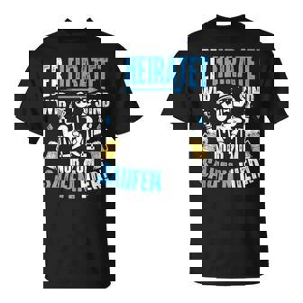 Jga Männer Polterabend Herren Junggesellenabschied T-Shirt - Geschenkecke