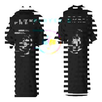 Jugador 2 Jugador 1 Camisas A Juego Pareja Gamer Regalo Camiseta unisex - Regaloses