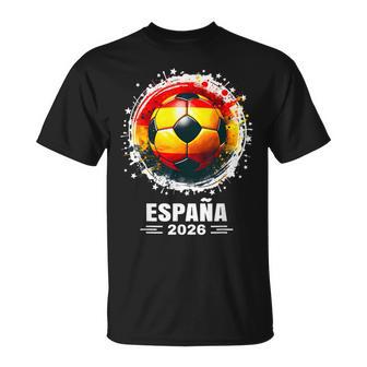 Jugador De España Niños Hombres Jóvenes Balón De España 2026 Camiseta unisex - Regaloses