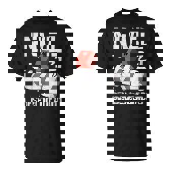 Jugador Nivel 21 Desbloqueado Cumpleaños Gaming Camiseta unisex - Regaloses