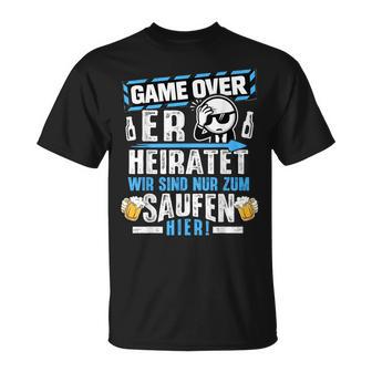 Junggesellenabschied Männer Jga Team Bräutigam Jga T-Shirt - Seseable
