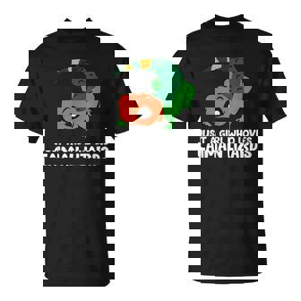 Just A Girl Who Loves Caiman Lizards ファニーカイマントカゲ Tシャツ - Kawaiitshirt