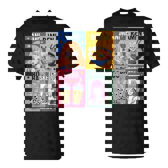 Just A Girl Who Loves Anime Ramen BABO Sketching Japan Anime T-Shirt | Mazezy