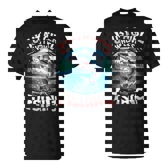 Just A Girl Who Loves Fishing Sport Fish Hobby Fan T-Shirt | Mazezy