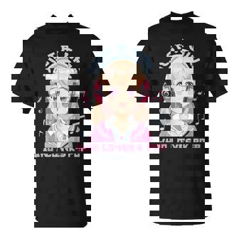 Just A Girl Who Loves K-Pop Korean Music K-Pop Anime T-Shirt | Mazezy