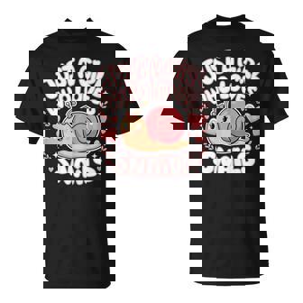 Just a Girl Who Loves Snails T-Shirt | Mazezy