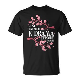 Just One More Episode I Promise Korean Drama K-Pop K-Drama T-Shirt - Thegiftio UK