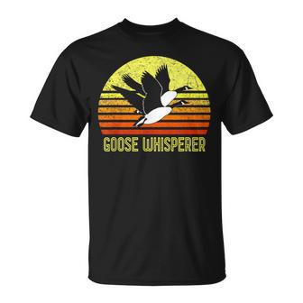 Kanada Wasservögel Gans Jagd Kanadischerogel Hund Geschenk Jäger T-Shirt - Seseable