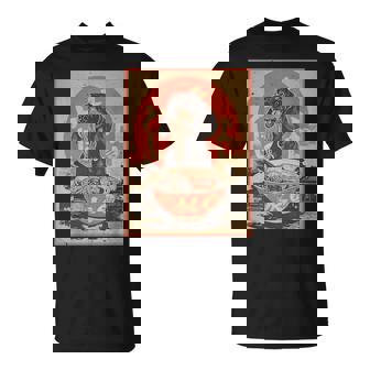 Kawaii Dachshund Ramen Japanese Dogs Lover Humor T-Shirt - Monsterry