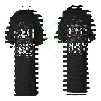 Keep It Spicy Cool Chili Pepper Food Humor Tank Top T-Shirt | Mazezy