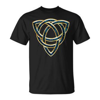 Keltischer Knotenymbol Magie Hexerei Irish Wicca T-Shirt - Geschenkecke