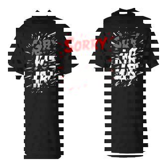 Kickboxing Quote Boxer Hard T-Shirt | Mazezy