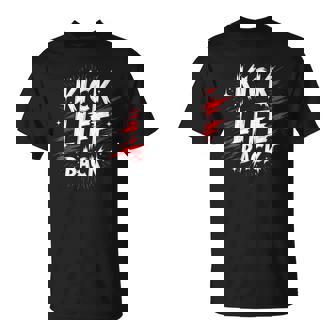 Kickboxing Quote Boxer Life T-Shirt | Mazezy