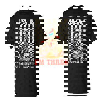 Kids It's My 3rd Birthday Boy Motocross Dirt Bike 3 Year Old T-Shirt | Mazezy