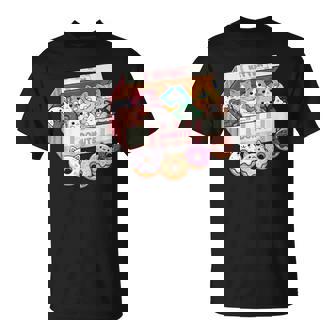 Kitten Donuts Pastry Cat Lover Cute Doughnut Cats T-Shirt - Thegiftio