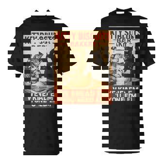 Kitty Biscuits We Knead Em You Need Em Cat Lover T-Shirt | Seseable CA