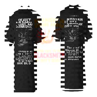 My Knight In Shining Smith Wife Women Forging T-Shirt | Mazezy