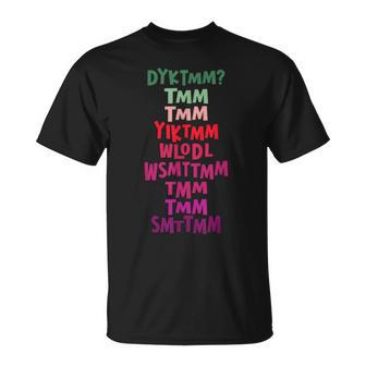 Do You Know The Muffin Man Dyktmm Nostalgia Quote T-Shirt - Thegiftio UK