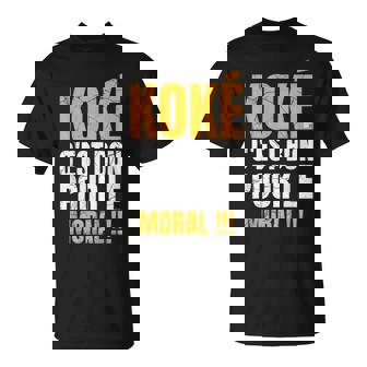 Koké C'est Bon Pour Le Moral Kreyolsat T-Shirt - Cadeauxyz