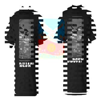 Kyrgyz Flag Kyrgyzstan T-Shirt | Mazezy