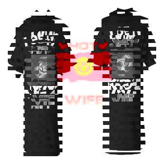 Kyrgyzstan I Love My Hot Kyrgyz Wife T-Shirt | Mazezy