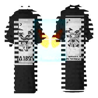 La Mariposa Cartes Papillon Mexicain T-Shirt - Cadeauxyz