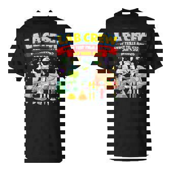 Lab Crew Science Team Medical Tech Lab Week Appreciation T-Shirt - Monsterry