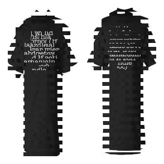 Labrador Dog Lover Zucchini Foodie Ironic Sarcastic T-Shirt | Mazezy