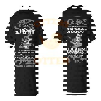 Las Nutriason Impresionantes Nutrias Chica Amantes De La Nutria Camiseta unisex - Regaloses