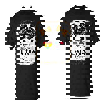 Latina Princess Bolivia And Dominican Girl Hispanic Roots T-Shirt | Mazezy