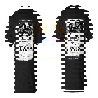 Latina Princess Honduras And Dominican Girl Hispanic Roots T-Shirt | Mazezy