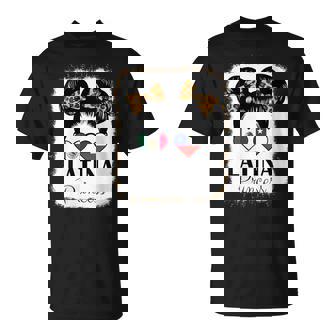 Latina Princess Mexico And Chile Girl Hispanic Roots T-Shirt | Mazezy