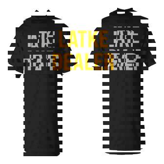 Latke Dealer Happy Hanukkah Party Latkes Menorah Jewish Tank Top T-Shirt | Mazezy