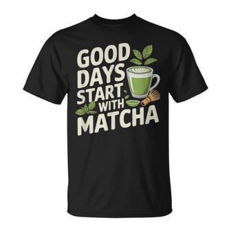 Latte Matcha Helado Amante Del Té Matcha Camiseta unisex - Regaloses