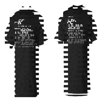 Le Directeur Financier Le Mythe De L'homme Le Cadeau De La L T-Shirt - Cadeauxyz