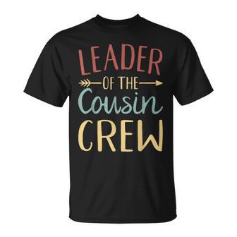 Leader Of Cool Cousins Club Family Matching The Cousin Crew T-Shirt | Seseable FR