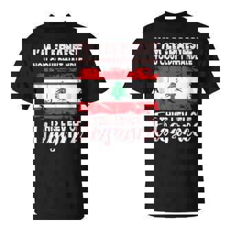 Lebanon Flag Proud Elegant Lebanese Boyfriend Girlfriend Tank Top T-Shirt | Mazezy