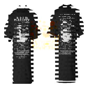 He Left The 99 Christian Floral Bible Lost Sheep Parable T-Shirt - Monsterry