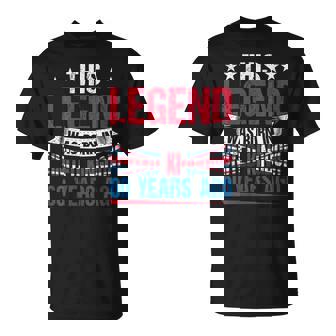 Legend Was Born In United Kingdom 60 Years Ago 60th Birthday T-Shirt | Mazezy