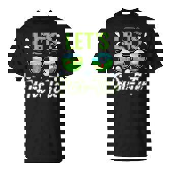 Let's Par Tee Golf Club Golf Player Golf Ball Golfing Party T-Shirt | Mazezy